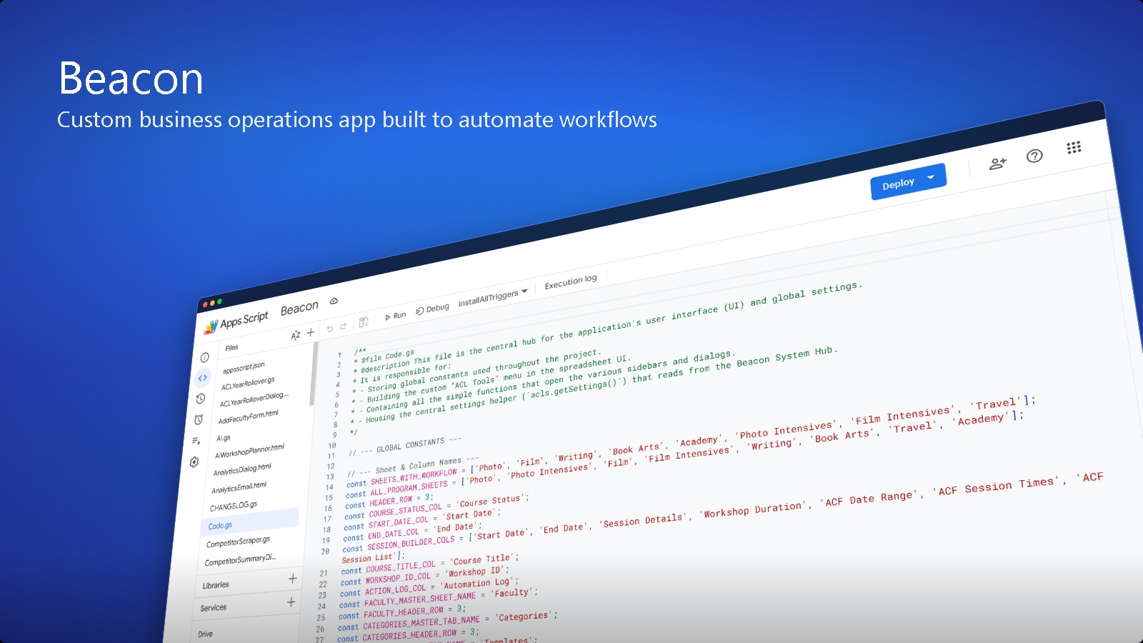 AI-Powered Business Operations & Reporting Platform