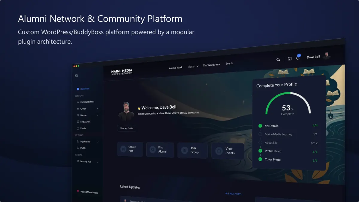 Alumni Network & Community Platform